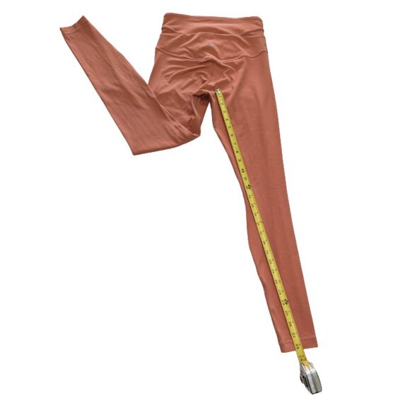 Lululemon Aligned Angles Super High Rise Tight 28" Rustic Coral Size 6 - Picture 5 of 10